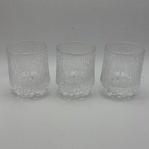 Set of 3 Tapio Wirkkala shot / schnapps glasses, 5.5 cm